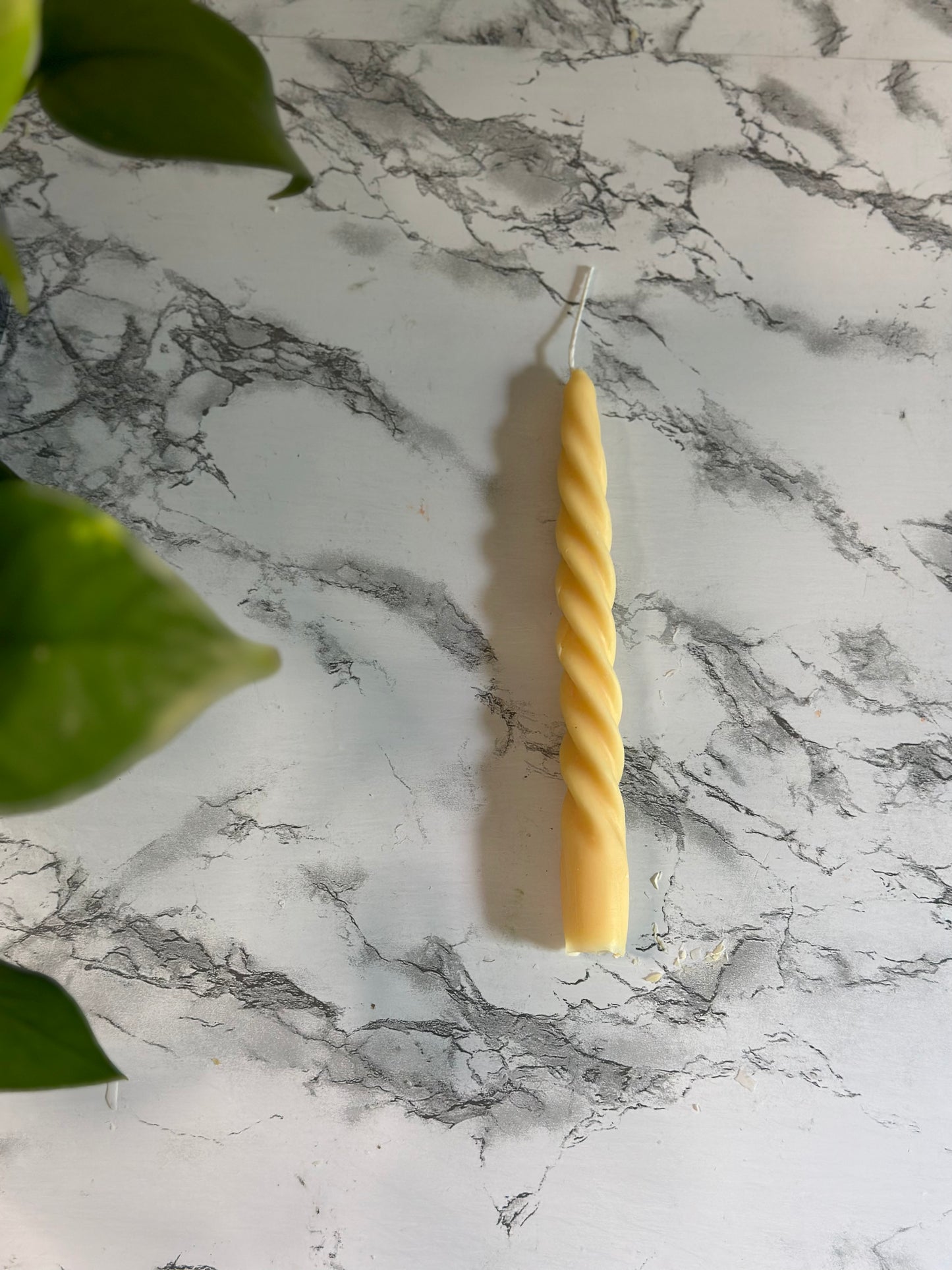 Spiral Taper Candle