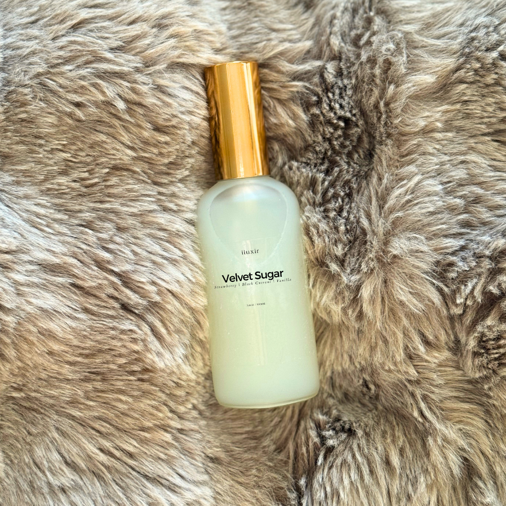 Velvet Sugar Room and Linen Spray - Strawberry, Black Currant and Vanilla