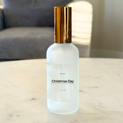 Christmas Day Room & Linen Spray - Red Currant, Cranberry and Cypress